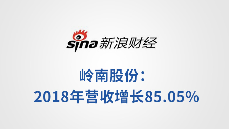 [新浪财经]利博官网股份：2018年营收增长85.05%